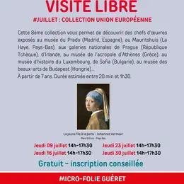 Visite libre collection Union européenne