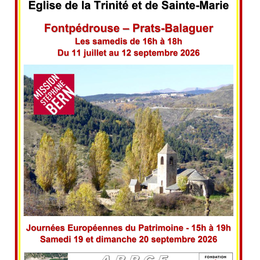 Visite Libre De L'église De La Trinité Et Sainte-Marie De Prats Balaguer