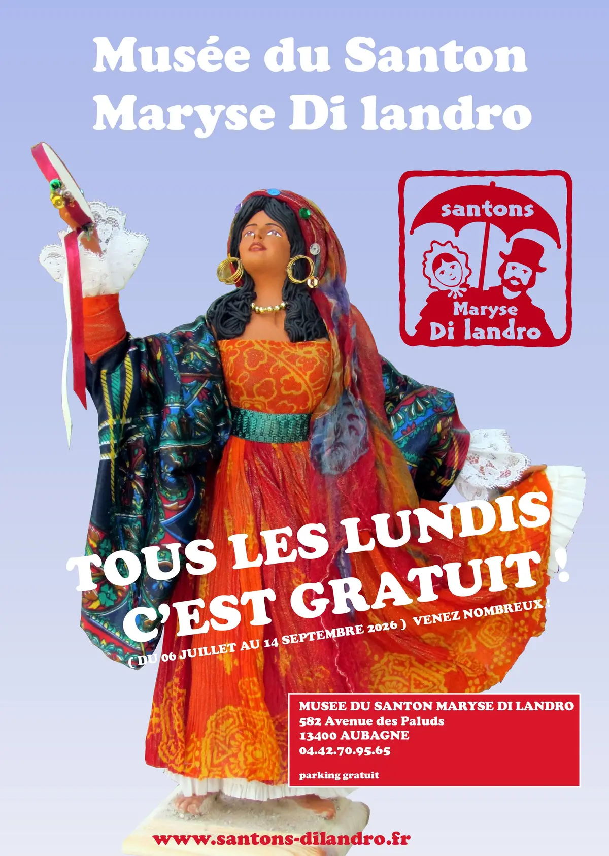 Visite libre du musée du santon Maryse Di Landro spécial été