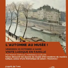 Visite ludique en famille : L’automne au musée !