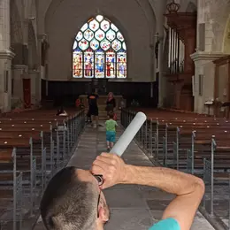 Visite ludique et sensorielle à Saint-Loup-Sur-Thouet, dans le cadre des Mercredis de l'été, en Airvaudais-Val du Thouet