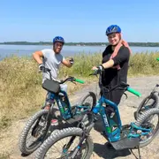 Visite Marais d'Orx en trottinette électrique à Labenne (40)