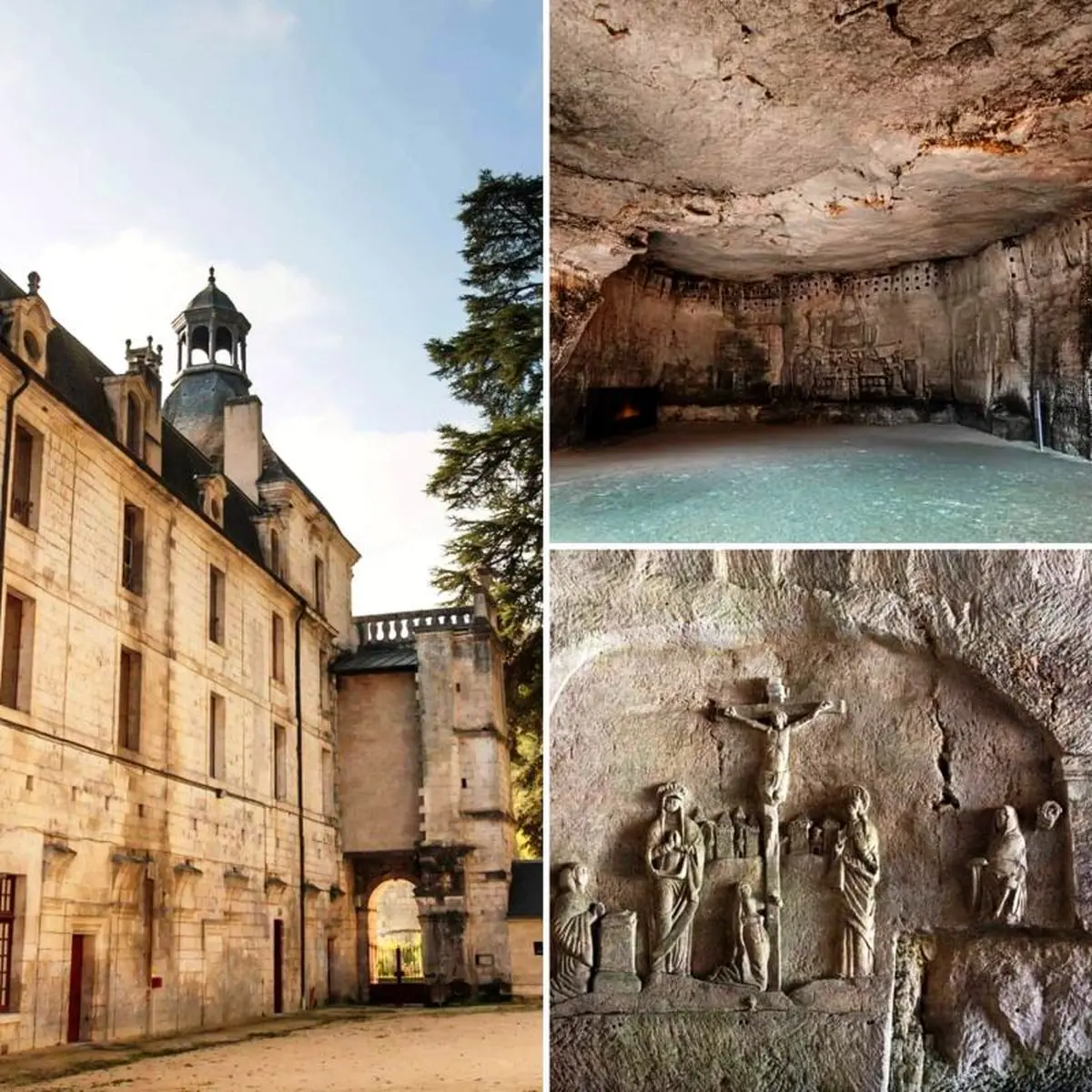 Visite nocturne à de l'Abbaye de Brantôme