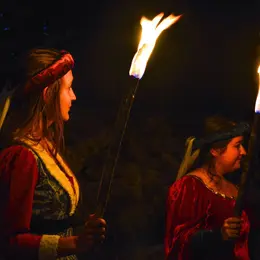 Visite nocturne animée au Château de Lastours