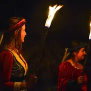Visite nocturne animée au Château de Lastours