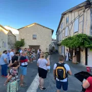 Visite nocturne d\'Issigeac