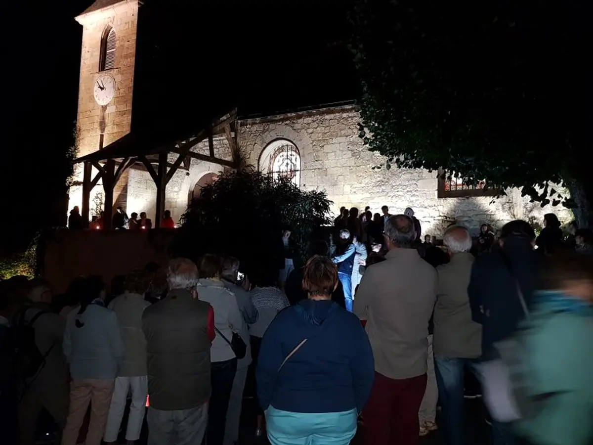 Visite nocturne de Chançay