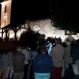 Visite nocturne de Chançay