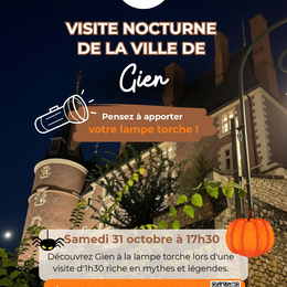 Visite nocturne de la ville