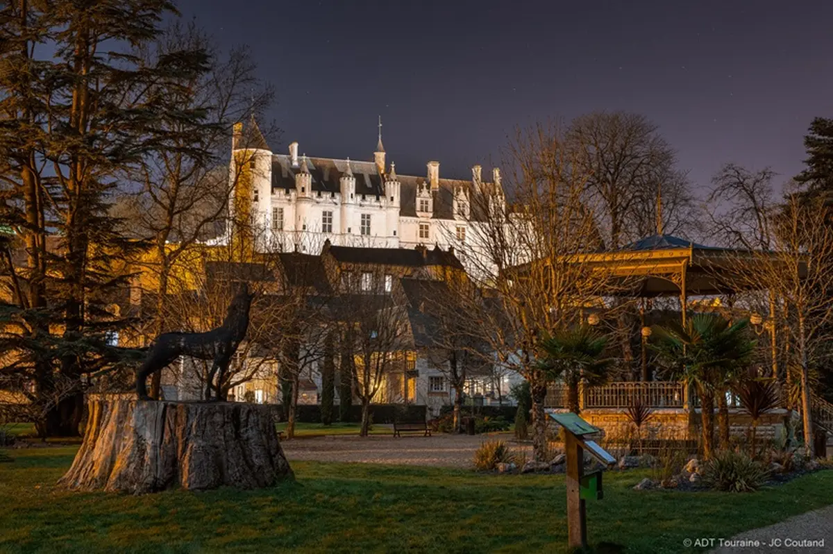 Visite nocturne de Loches à la lanterne