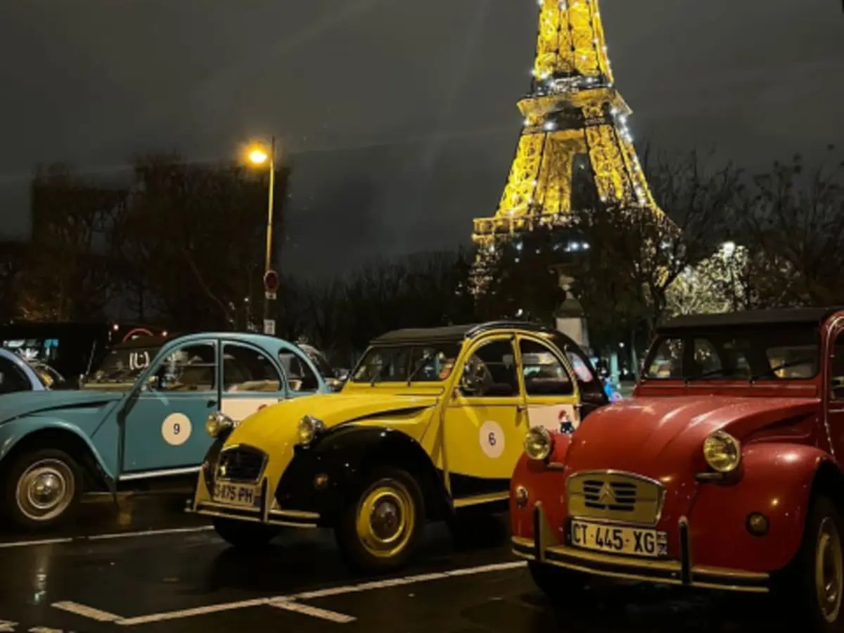 Visite Paris Éternel by night en 2CV