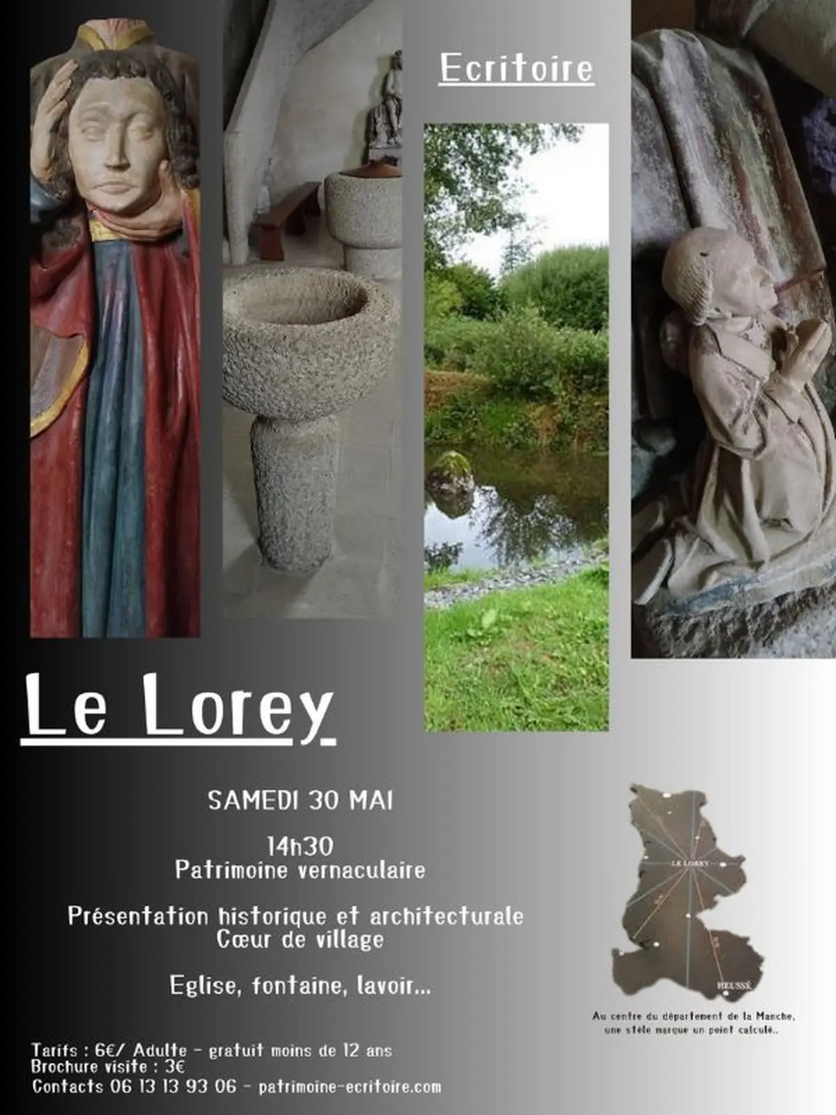 Visite Patrimoine Le Lorey. Au cœur du village, patrimoine vernaculaire
