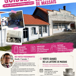 Visite patrimoniale de l'ancienne laiterie coopérative de Massais