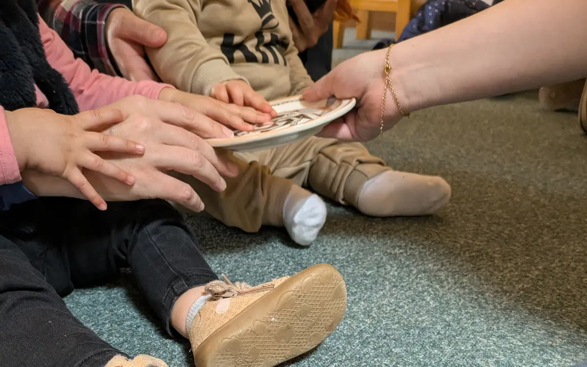 Visite sensorielle en famille