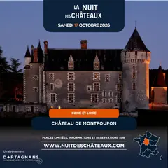 Visite-spectacle au Château de Montpoupon : une nuit blanche pleine de mystère