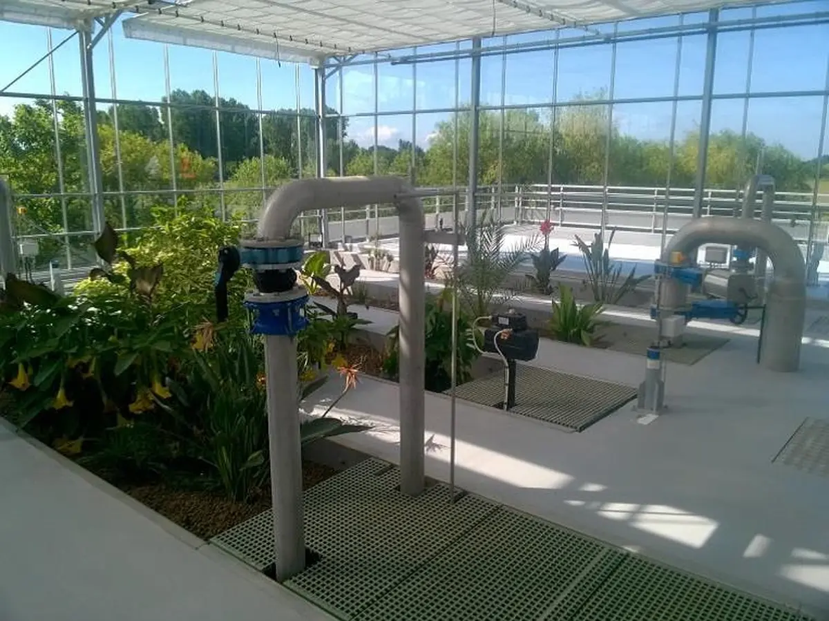 Visite station d'épuration La Serre