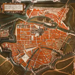 Visite sur le plan relief de la ville de Metz