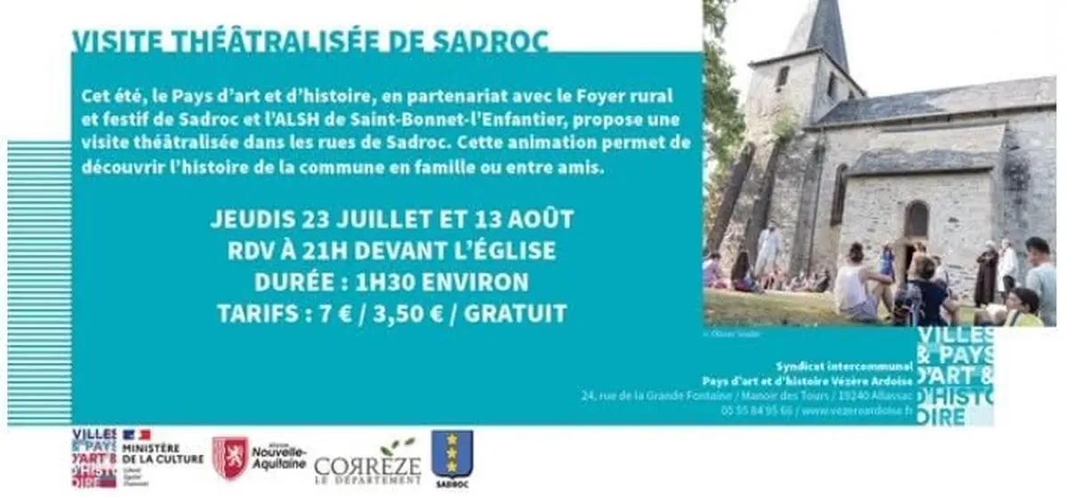 Visite théâtralisée