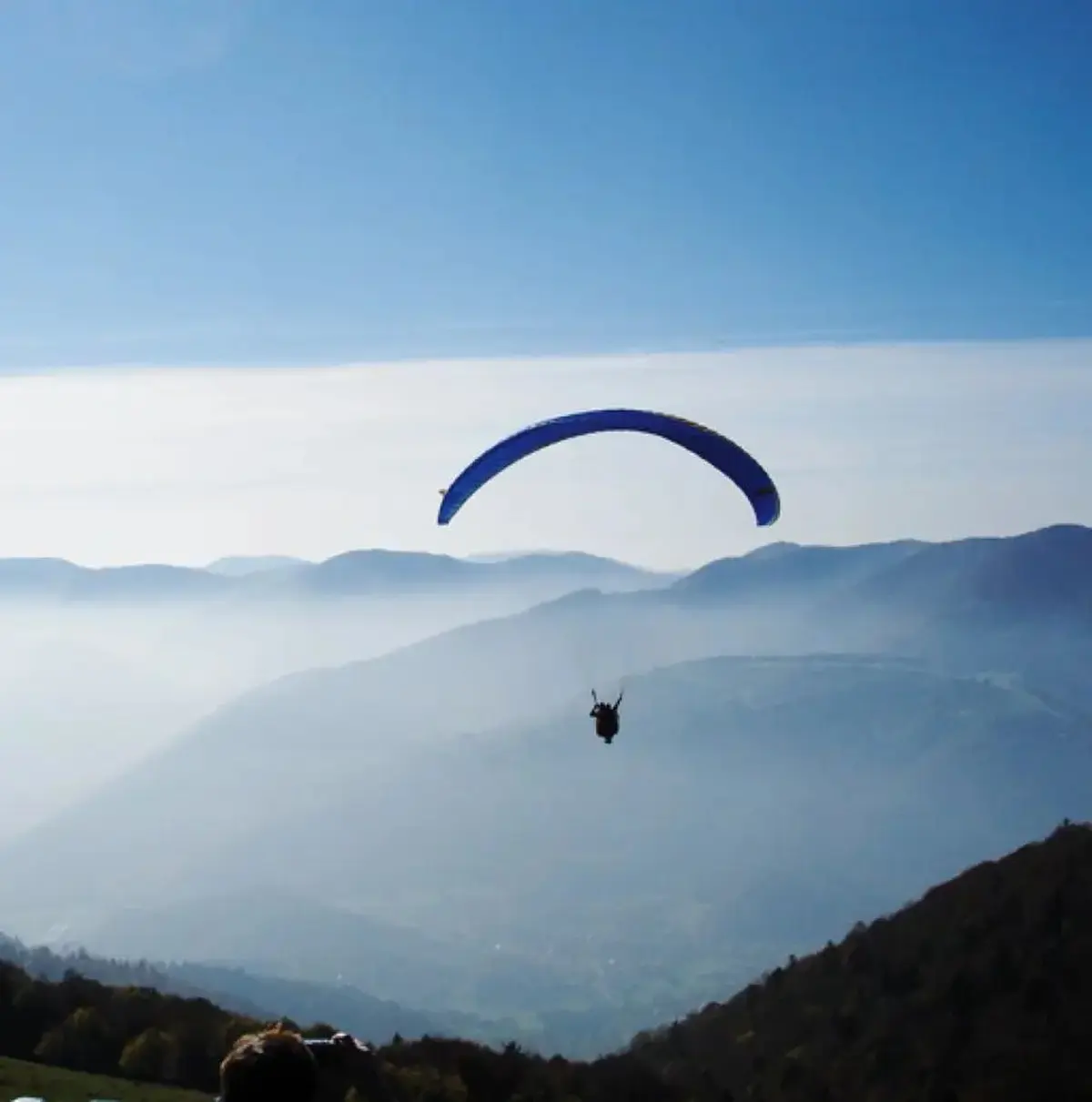 Faire du parapente au Markstein