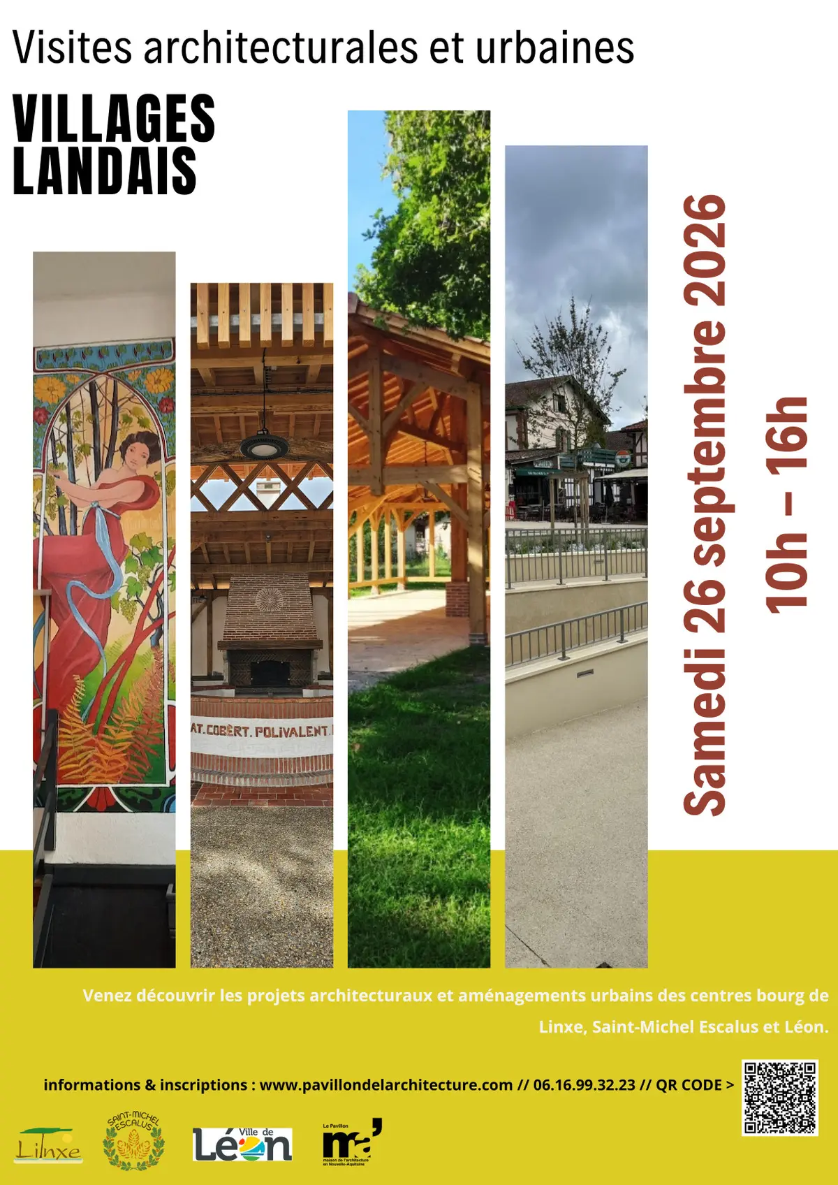 Visites architecturales et urbaines de nos villages landais