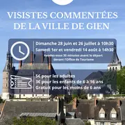 Visites Commentées de la Ville de Gien