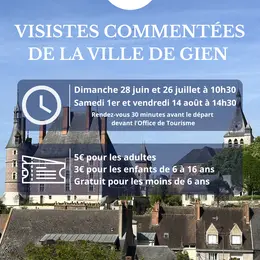 Visites Commentées de la Ville de Gien