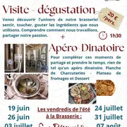 Visites d'été à la Brasserie Kos