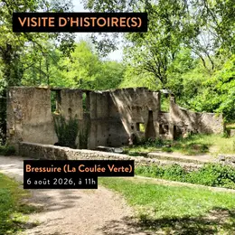Visites d'histoire(s) - Le Coulée Verte: de la chapelle Saint-Cyprien au moulin de Roux