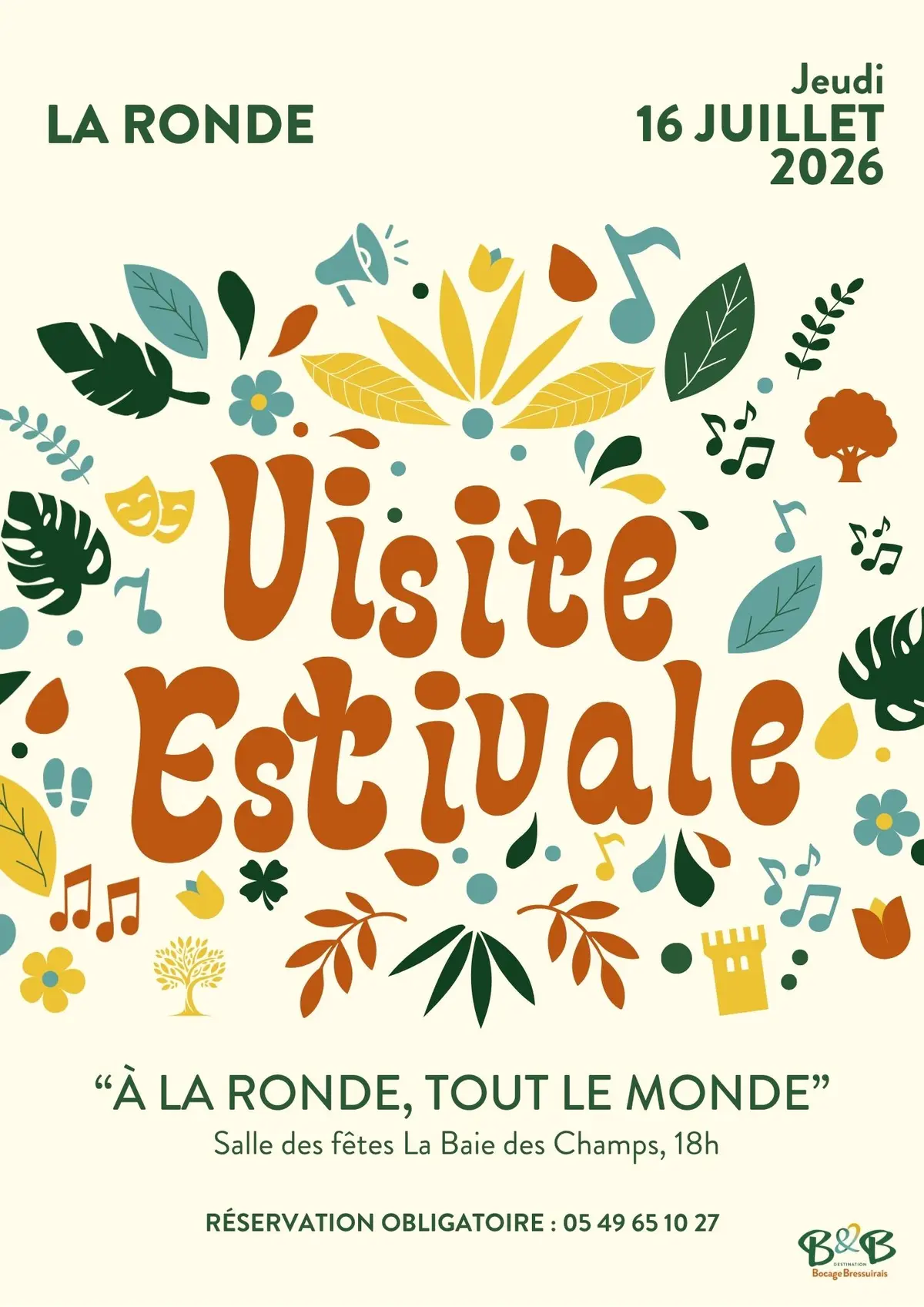 Visites Estivales 2026 - À La Ronde, tout le monde - La Ronde