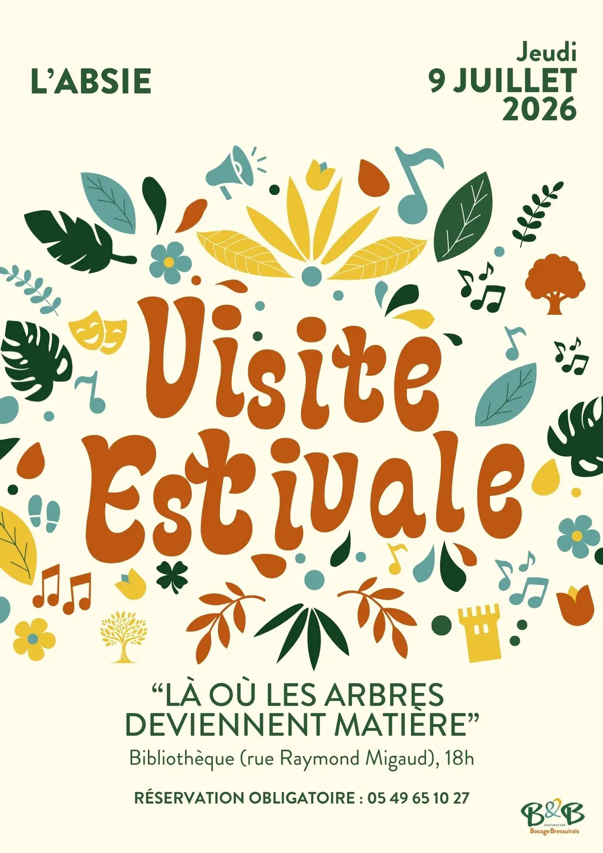 Visites Estivales 2026 - Là où les arbres deviennent matière - L'Absie