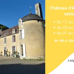 Visites estivales du Château d'Ailly