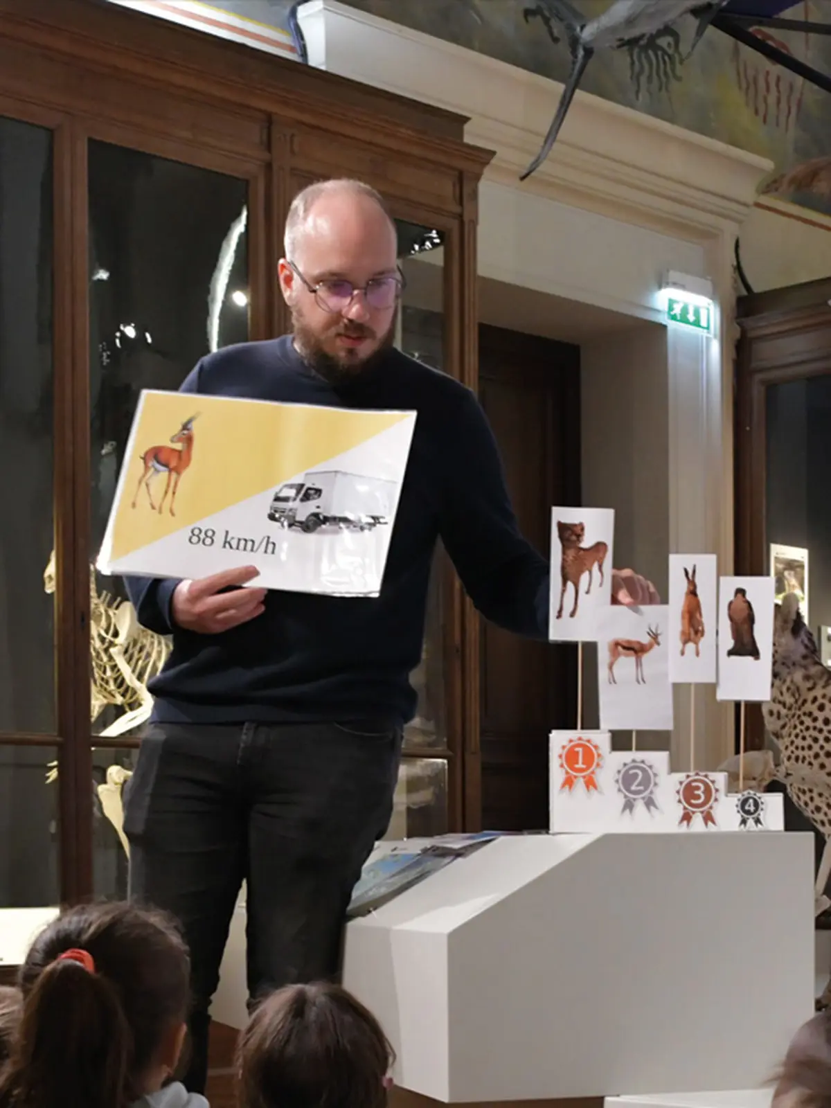 Visites flash : Champions les animaux !