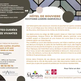 Visites Guidées De L'Hôtel De Rouviere...