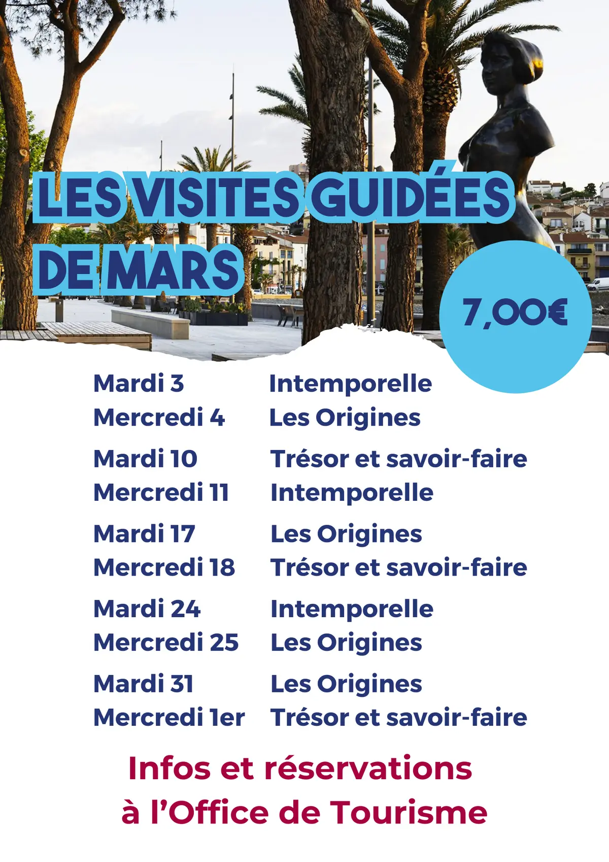 Visites Guidees De Mars