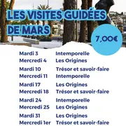 Visites Guidees De Mars