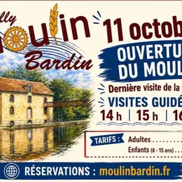 Visites guidées du Moulin Bardin