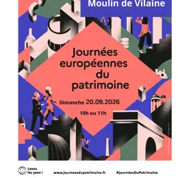 Visites guidées du Moulin de Vilaine - Patrimoine en péril à réinventer