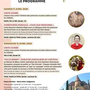 Visites guidées, parenthèse musicale, duels de chevaliers Château de Belvès-Château en fêtes