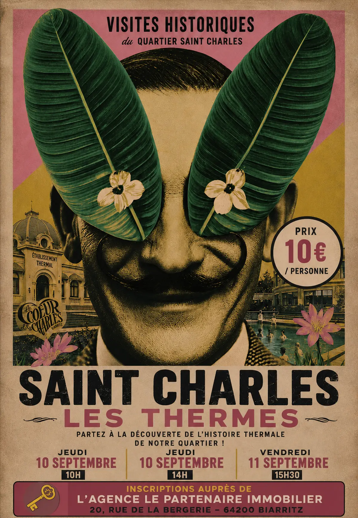 Visites historiques du quartier Saint-Charles : Saint Charles Les Thermes