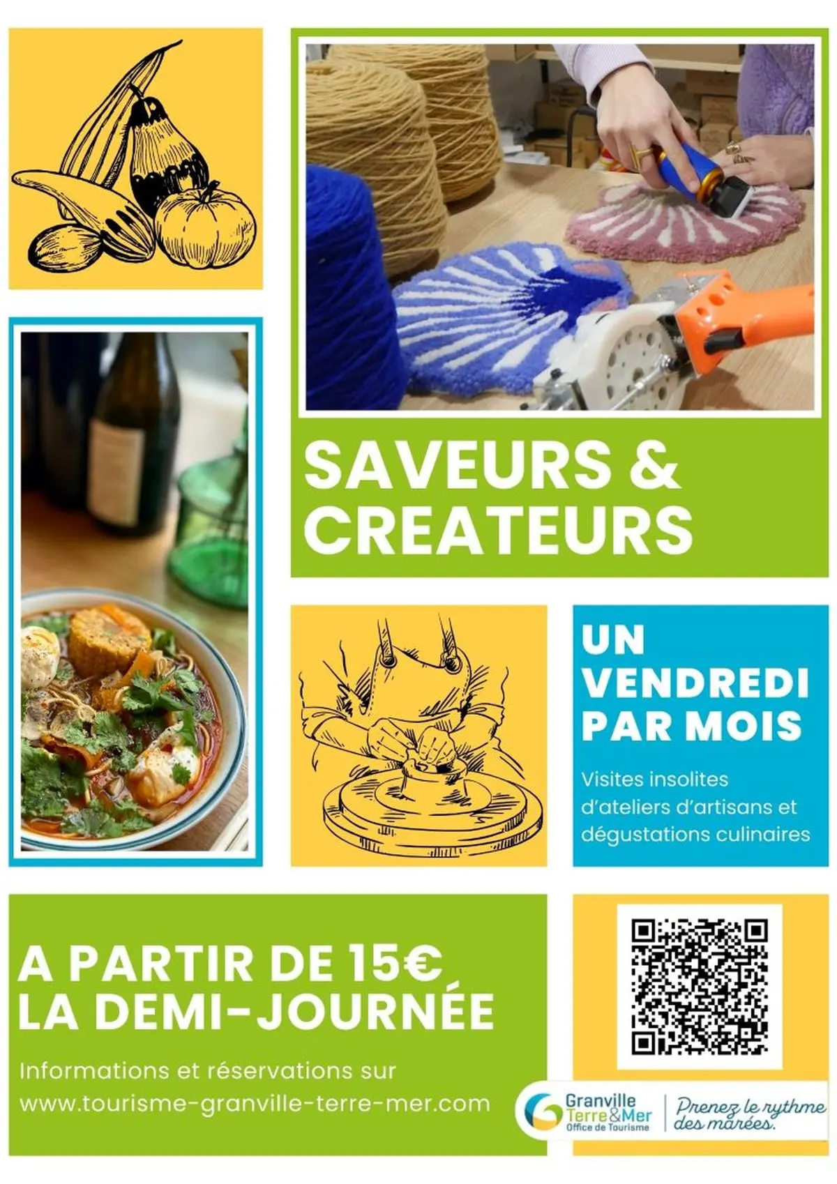 Visites insolites : Saveurs et Créateurs