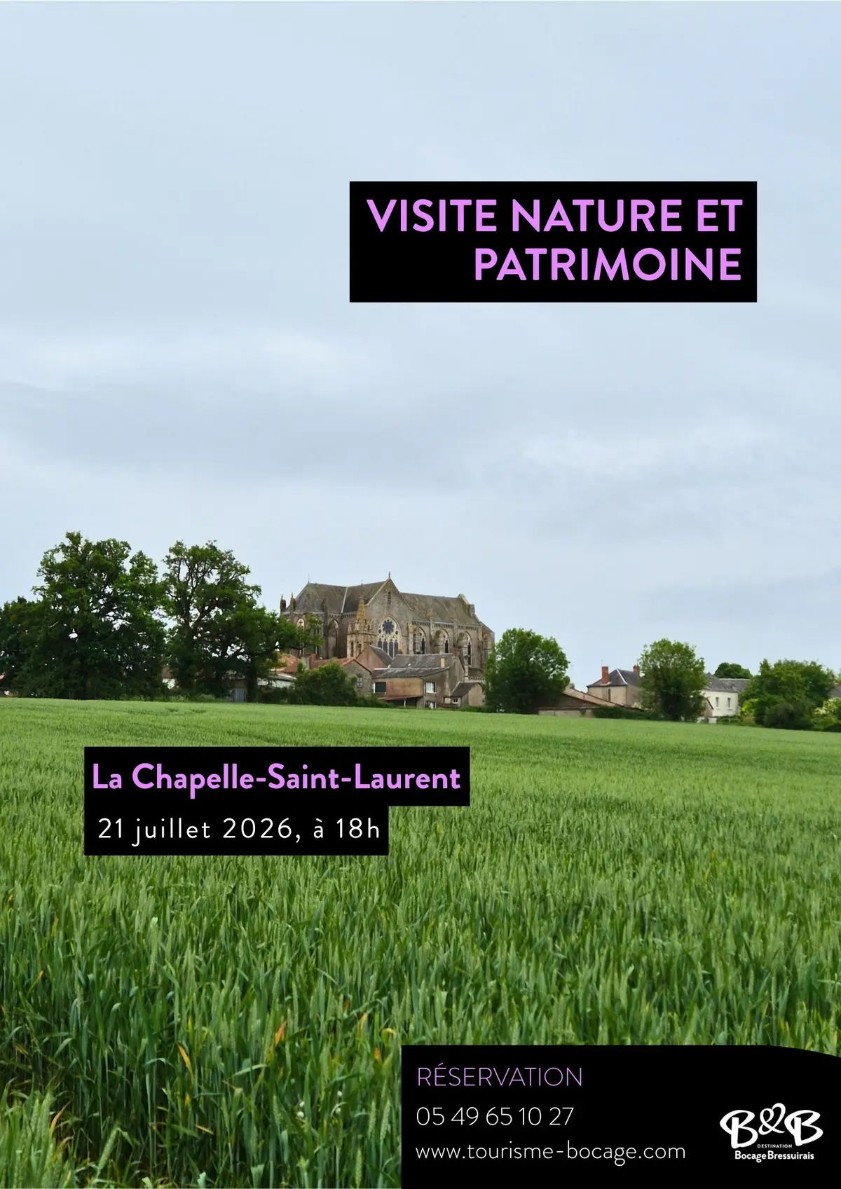 Visites nature et patrimoine - Pitié et ses environs