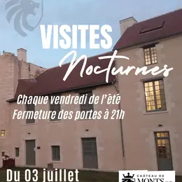 Visites Nocturnes au Château de Monts-sur-Guesnes