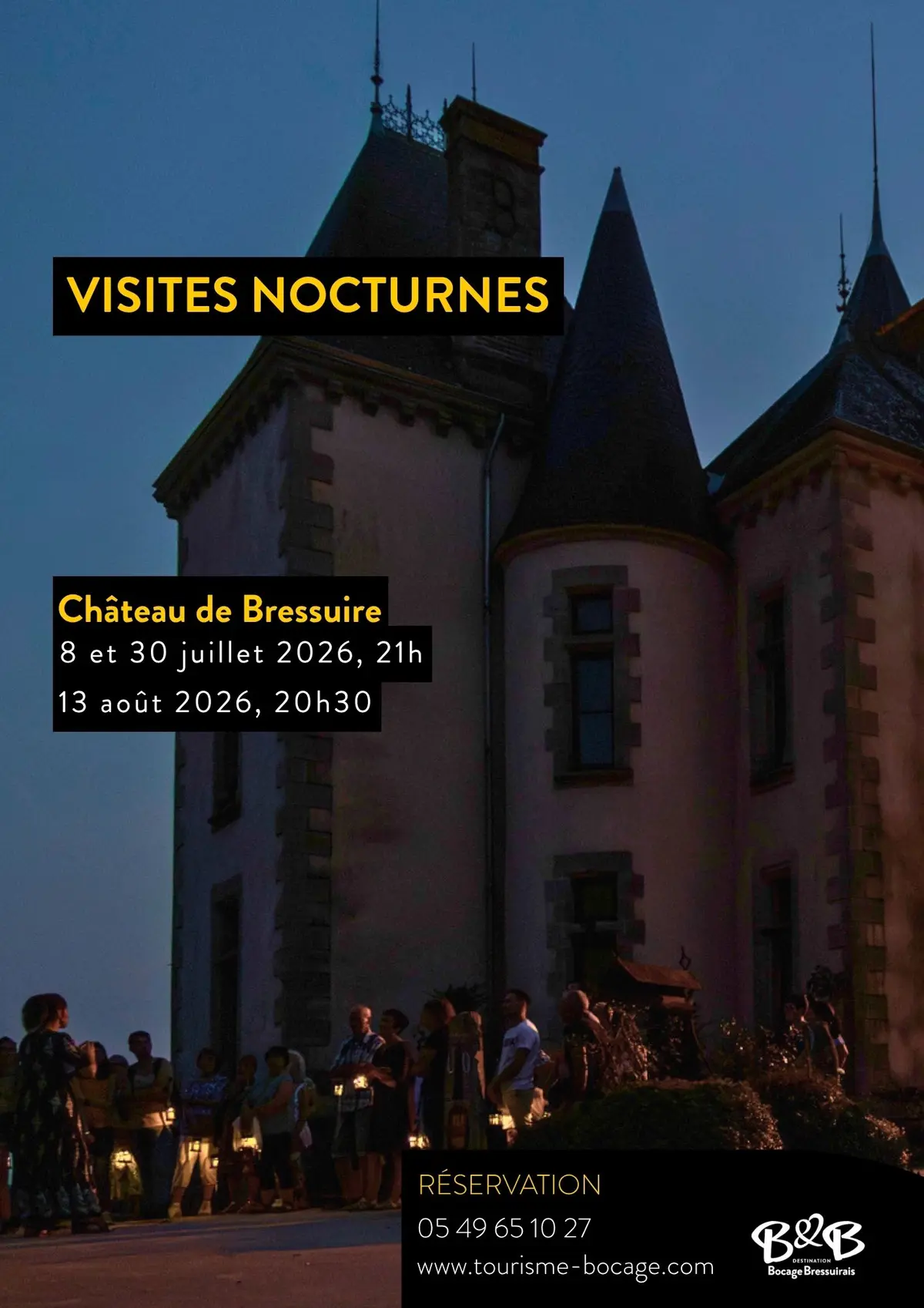 Visites nocturnes - Château de Bressuire