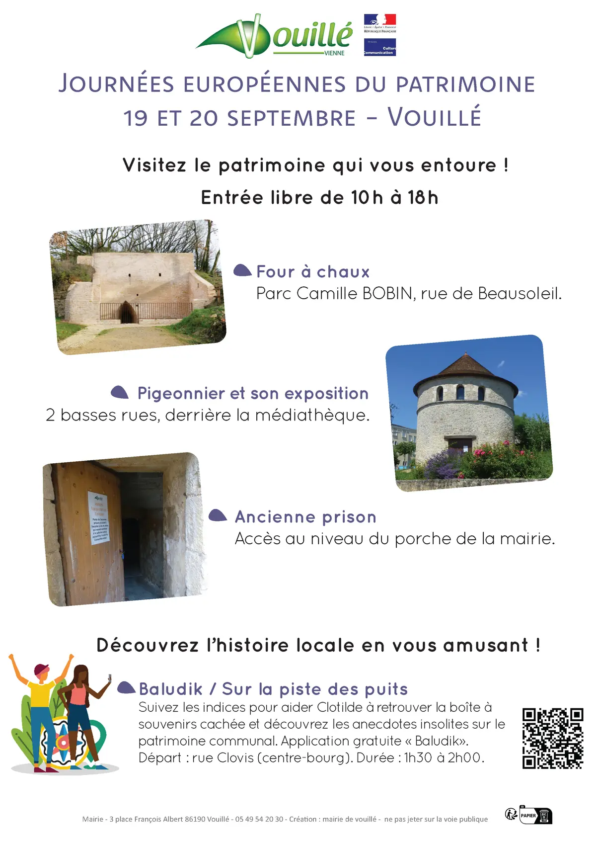 Visitez le patrimoine qui vous entoure !