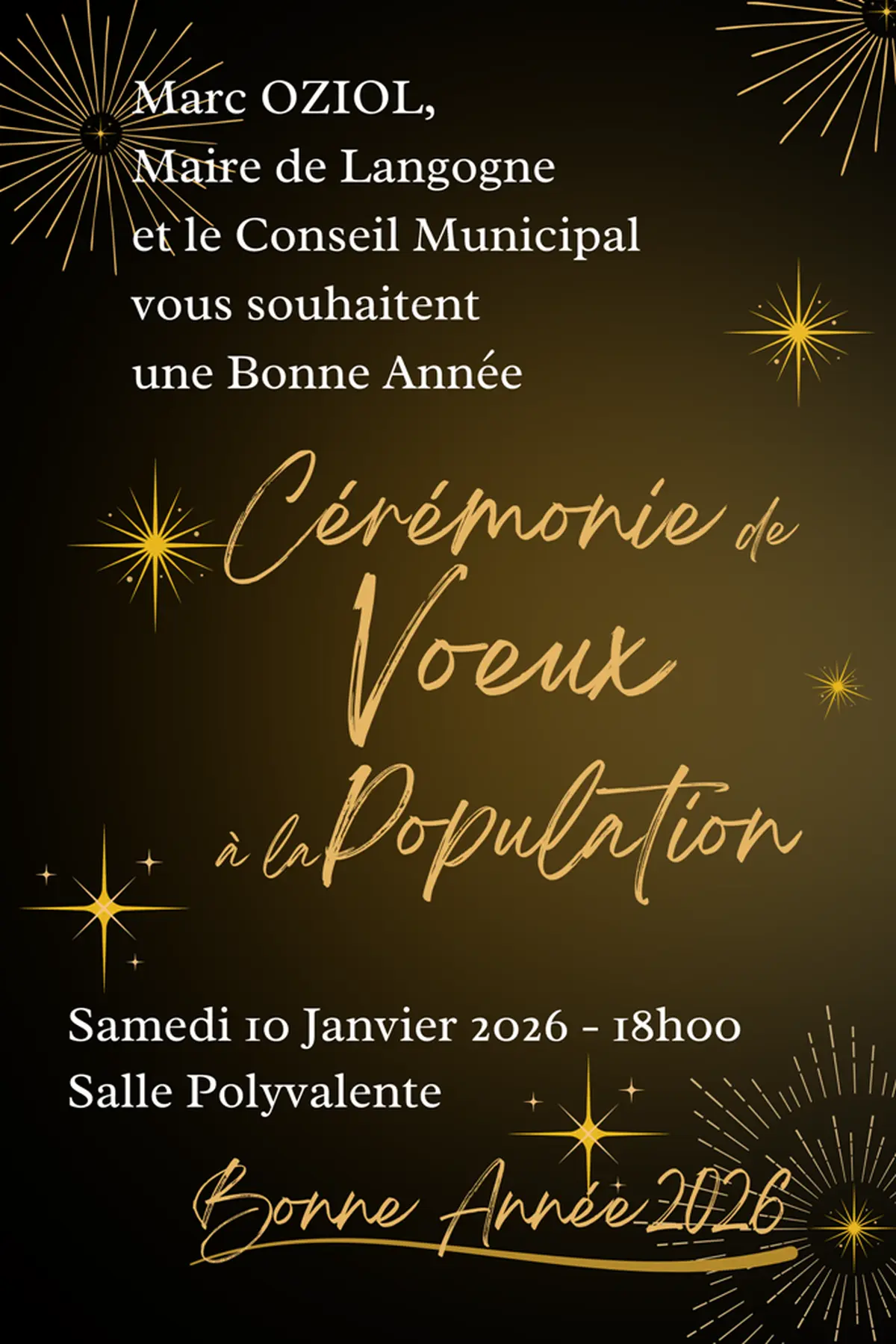 Voeux A La Population