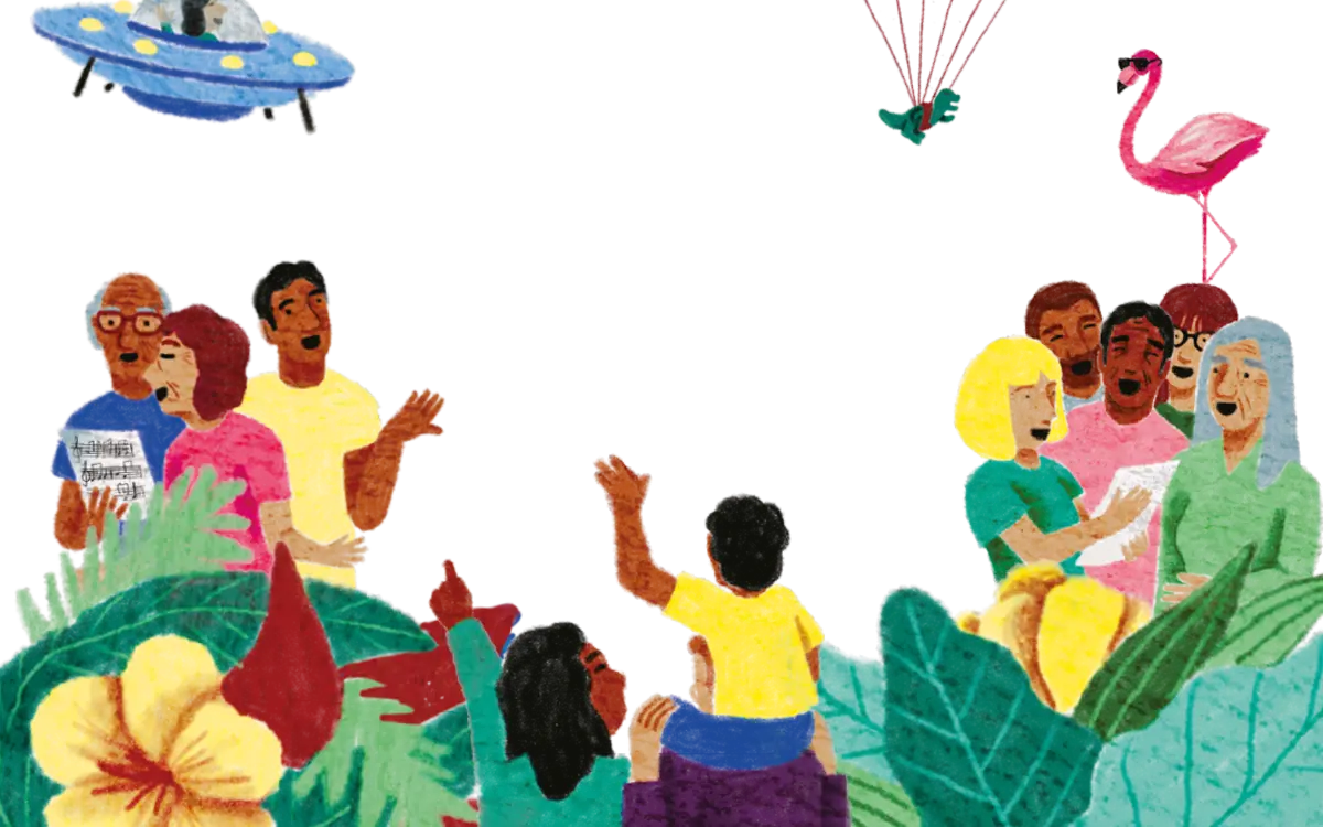 Visuel 2026 du festival Voix sur Berges
