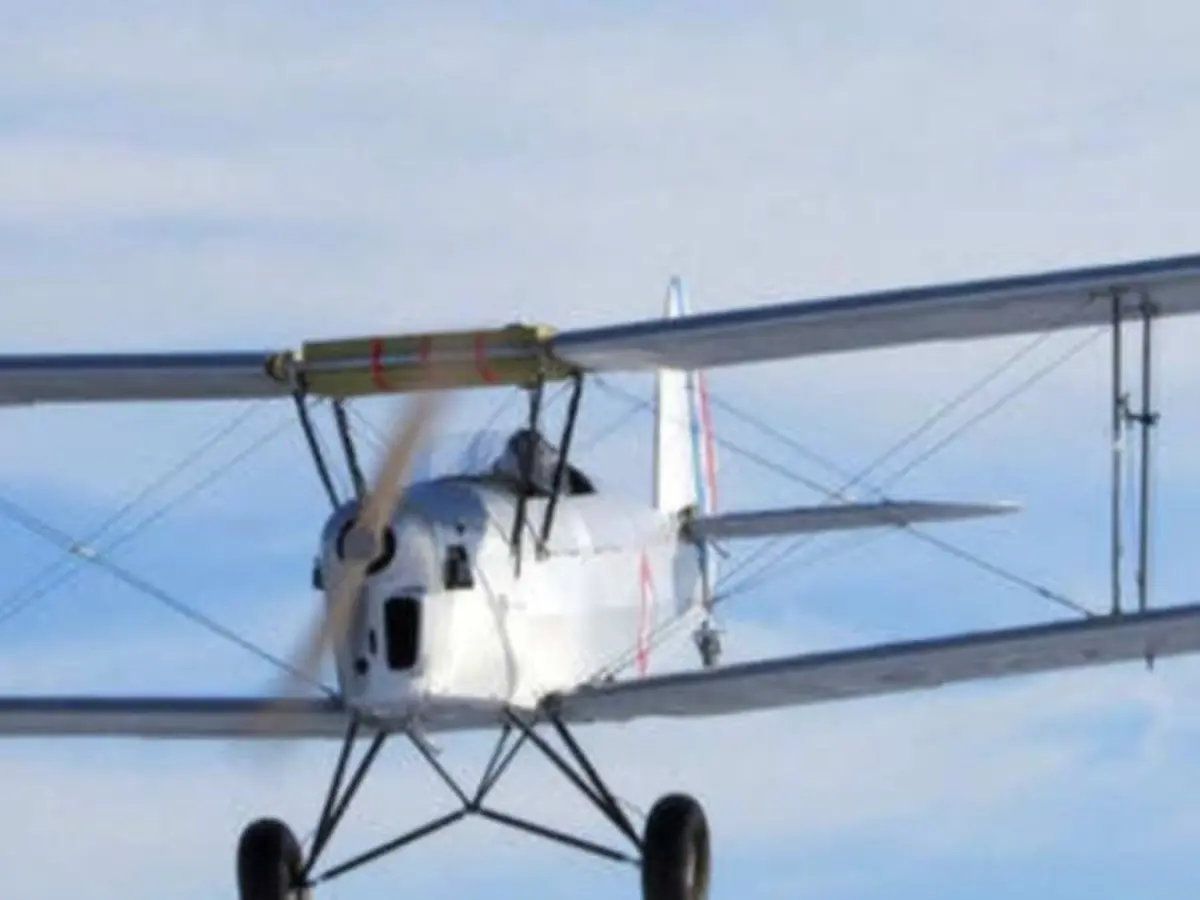 Vol découverte à bord d'un avion Stampe SV4 près de Dijon (21)