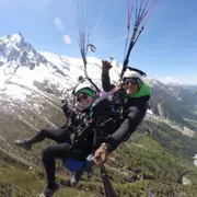 Vol découverte en Parapente à Chamonix (74)