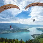 Vol Découverte en parapente au-dessus du lac d'Annecy (74)
