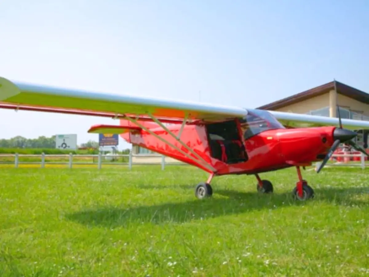 Vol découverte en ULM 3 axes à Reims (51)